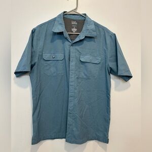 Croft & Barrow Men's Teal Button Down Shirt
